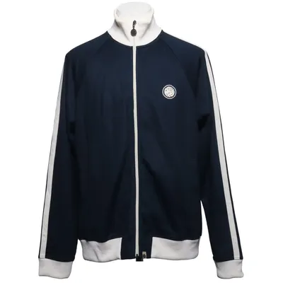 Trainingsjacke (Blau, Weiß) von Pretty Green Baumwolle, Polyester