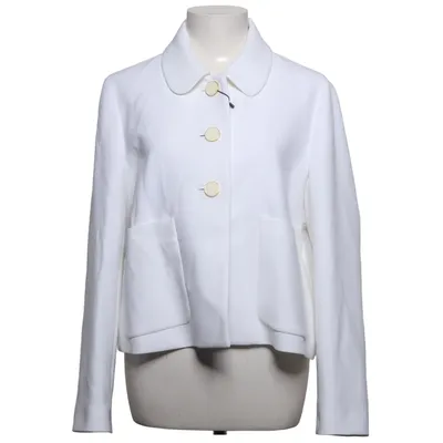 Blazer (Hvid) fra SAND Copenhagen Acetat, Bomuld, Elastan, Polyester, Viscose