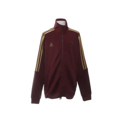 Trainingsjack (Bruin, Geel) van Adidas Elastaan, Polyester