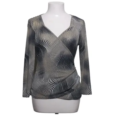 Slå-om bluse (Grå, Sort, Hvid) fra Wallis Polyester