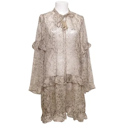 Robe (Beige, Noir) de Neo Noir Polyester, Viscose