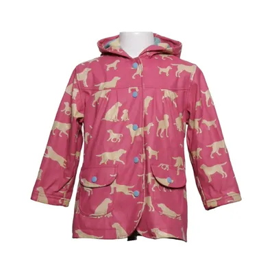 Regnjakke (Rød, Beige) fra Hatley Bomuld, Polyester, Polyurethan