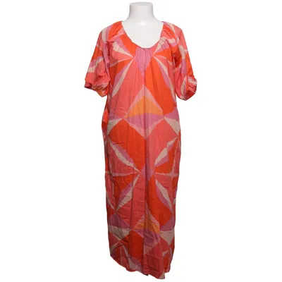 Jurk (Rood, Roze, Oranje) van Toupy Katoen