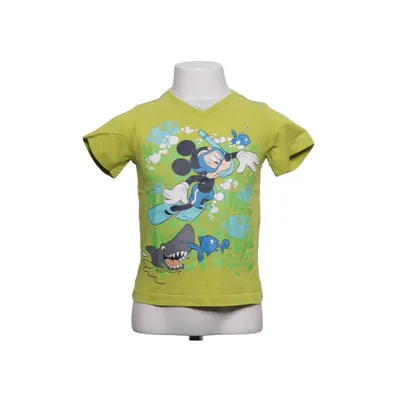 T-shirt (Green, Blue, Multicolored) from Disney Mickey Mouse Cotton