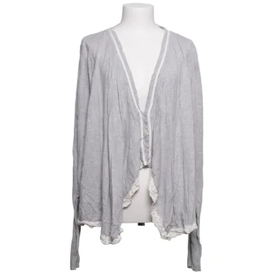 Strickjacke (Grau) von Ellos Plus Collection Baumwolle, Viskose