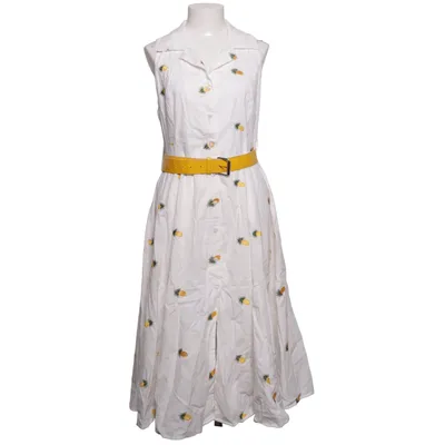 Robe chemise (Blanc, Jaune, Vert) de New Collection Coton