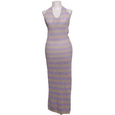Beach dress (Purple, Beige) from Onygo Cotton