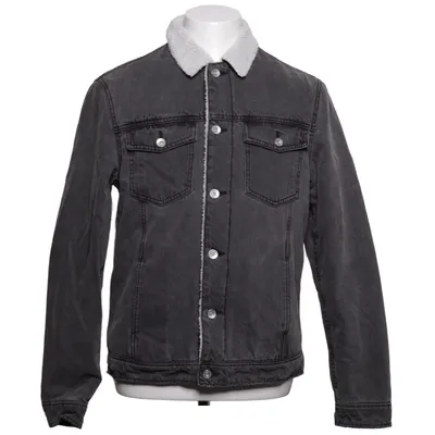 Veste en jeans fourrée (Gris, Blanc) de VM Jeans
