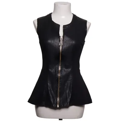 Vest (Black) from Jennifer Taylor Elastane, Polyester, Polyurethane, Viscose