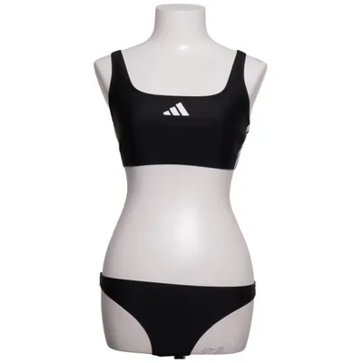 Bikini (Zwart, Wit) van Adidas Elastaan, Gerecycled polyester
