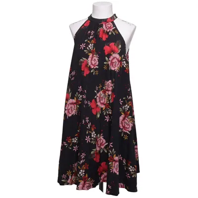 Halterneckklänning (Svart, Flerfärgad) från Shein Polyester