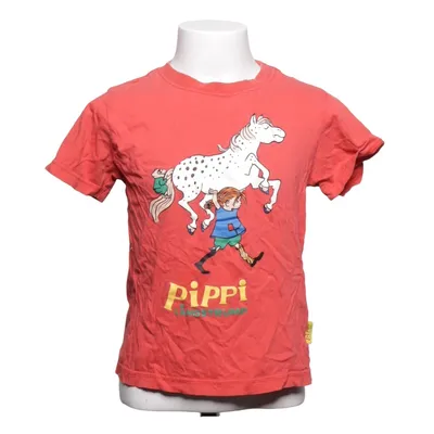 T-shirt (Röd, Flerfärgad) från Pippi Långstrump
