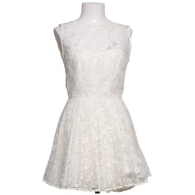 Kjole (Hvid) fra Jones + Jones Bomuld, Polyester