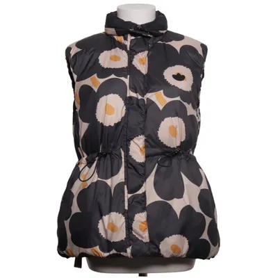 Ytterväst (Svart, Beige, Gul) från Adidas x Marimekko Dun, Fjädrar, Återvunnen polyester