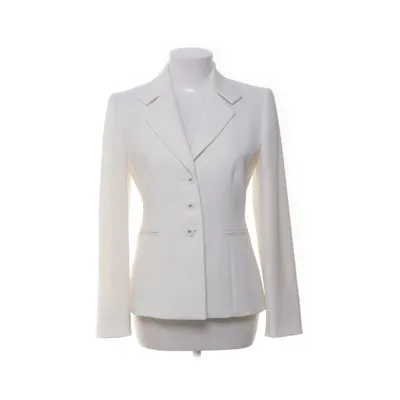Blazer (White) Acetate, Polyester
