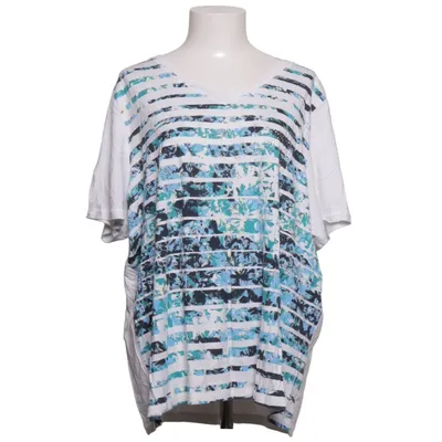 T-shirt (Weiß, Blau, Mehrfarbig) von Collection L. Baumwolle, Modal