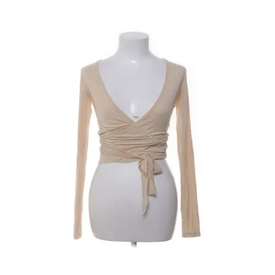 Wrap cardigan (Beige) from Exercere
