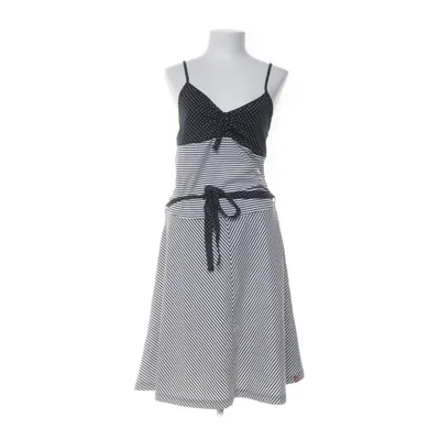 Jurk (Wit, Blauw) van EDC by ESPRIT Katoen, Elastaan