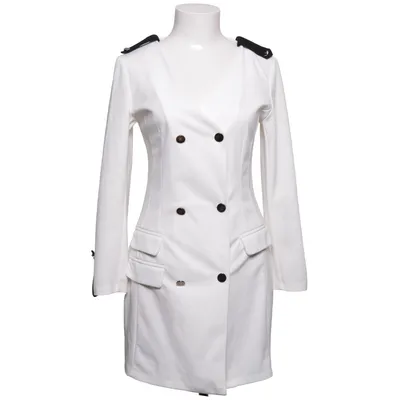 Coat (White) from CBR Cotton, Polyester