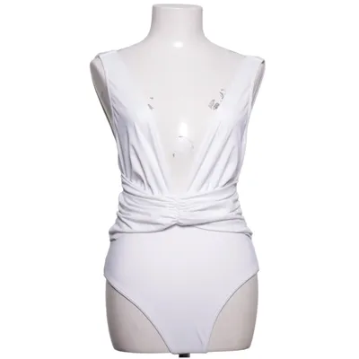 Swimsuit (White) from ASOS Swim Elastane, Polyamide, Polyester