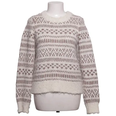 Strickpullover (Weiß, Braun) von Vero Moda Acryl, Polyamid, Recyceltes Polyester