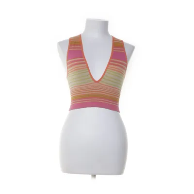 Crop top (Oranje, Meerkleurig) van Urban Outfitters Elastaan, Polyamide