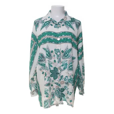 Cardigan (Green, White, Gold) from Passion Polyester, Elastane