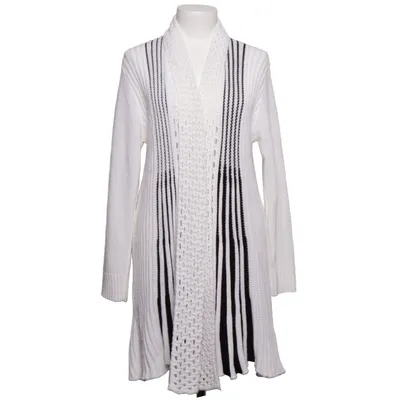 Cardigan (White, Black) from Remel London Acrylic