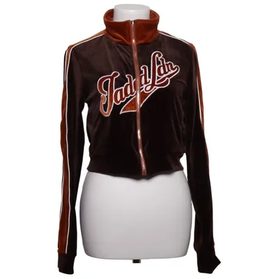 Sports jacket (Brown, Orange) from Jaded London Elastane, Polyester
