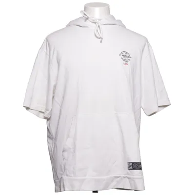 Sweat à manches courtes (Blanc) de WHO.A.U Coton, Polyester
