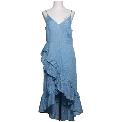 Robe portefeuille (Bleu) de LoveShackFancy Coton