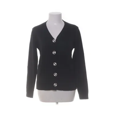 Cardigan (Black) from Monte Cervino Elastane, Polyester, Viscose, Wool