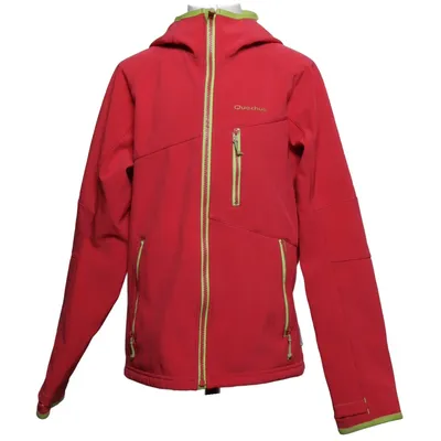 Softshell jacket (Roze, Groen) van Quechua Elastaan, Polyester, Polyurethaan