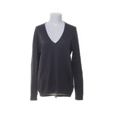 Pullover (Grijs) van Massimo Dutti Katoen, Elastaan, Kasjmier, Zijde