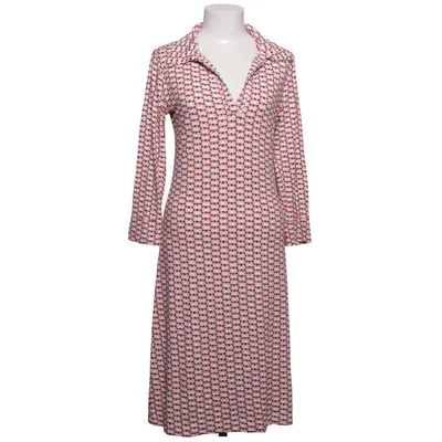Dress (Red, White) from Vera Velour Elastane, Viscose
