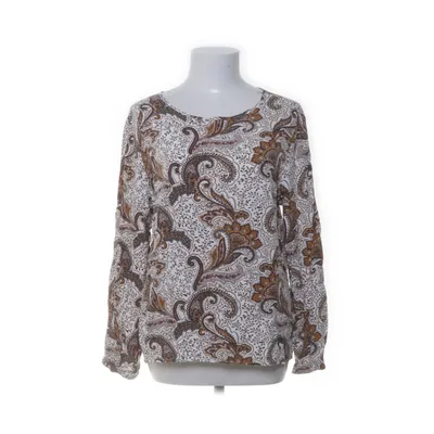 Bluse (Hvid, Flerfarvet) fra Fransa Viscose