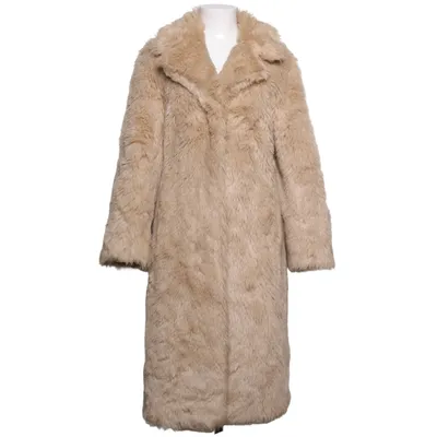 Coat (Beige) from Outline Acrylic, Polyester