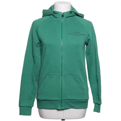 Sweat à capuche (Vert) de Peak Performance Coton, Polyester