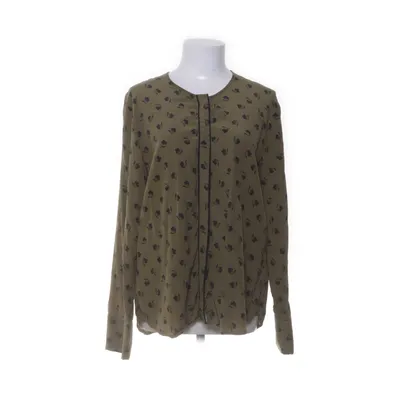 Blus (Grön, Svart) från Custommade Silke