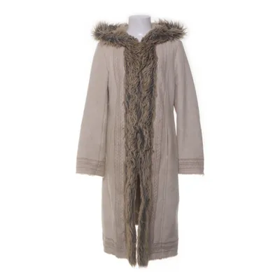 Vinterkappa (Beige, Brun) från VILA Clothes Akryl, Polyester