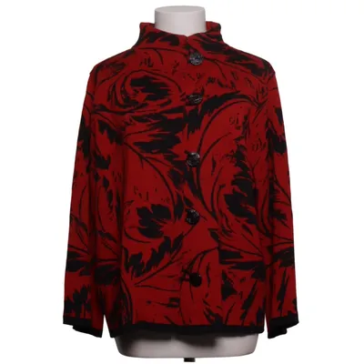 Cardigan (Rood, Zwart) van Eva & Claudi Acryl, Wol