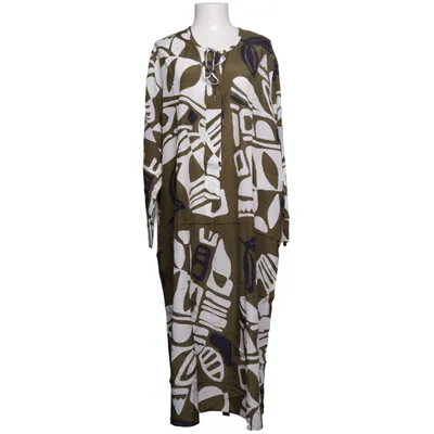 Kaftan (Grön, Vit, Blå) från Selection by Ulla Popken Bomull, Viskos