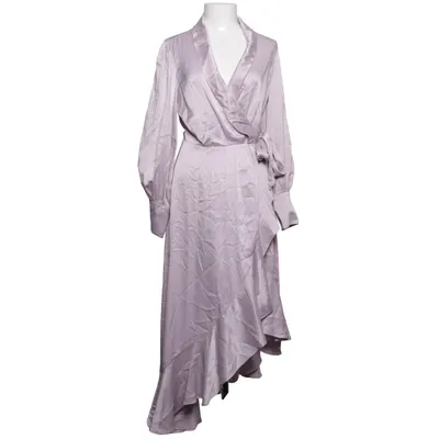 Wrap dress (Purple) from Zimmermann Silk