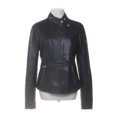 Läderjacka (Svart) från Armani Jeans Elastan, Polyester, Skinn