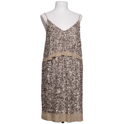 Cocktailkleid (Beige) von Valerie Baumwolle, Seide
