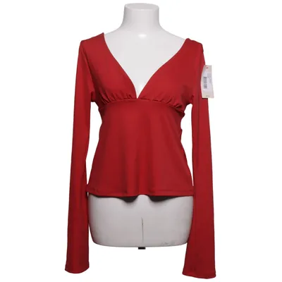Top péplum (Rouge) de Nelly Élasthane, Polyester recyclé