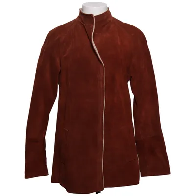 Läderjacka (Brun, Beige) från Jordache Skinn