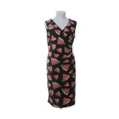 Kjole (Sort, Flerfarvet) fra Smashed Lemon Elastan, Polyester