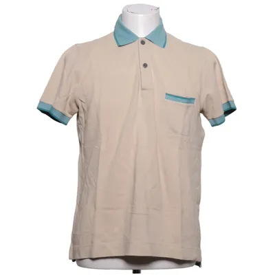 Polo (Beige, Bleu) de Hugo Boss Coton