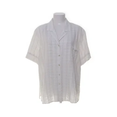 Kortärmad skjorta (Vit, Beige) från Surprise Linne, Polyester, Viskos